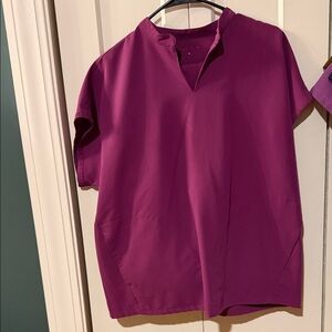 Mandala Scrubs Women’s Dark Orchid Scrub Set